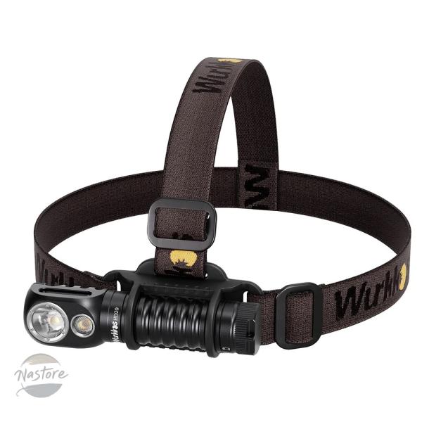 並行輸入品 ヘッド hd20 usb c充電式ランプ 21700 ledライト 2000ルーメン デ...