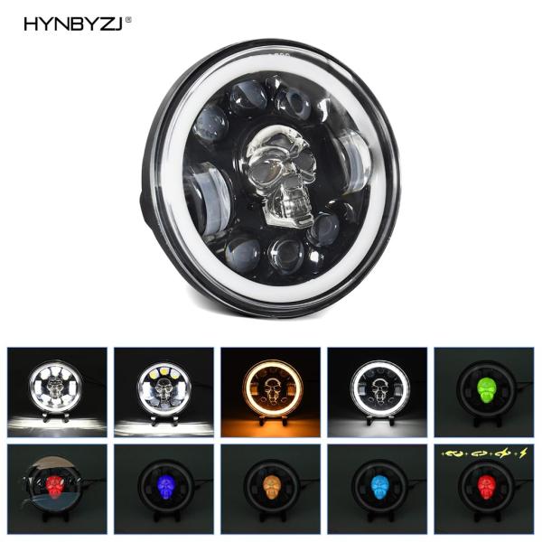 並行輸入品 バイク hynbyzj 240w 5.75 inches angel eyes roun...