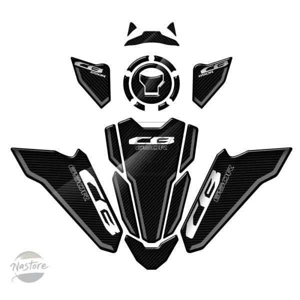 並行輸入品 ホンダ cb650r バイク 3d carbon look accessorie tri...