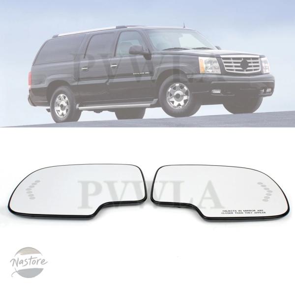 並行輸入品 ミラー フロント リア ドアサイド ヒーター ガラスビュー キャデラック エスカレード/...