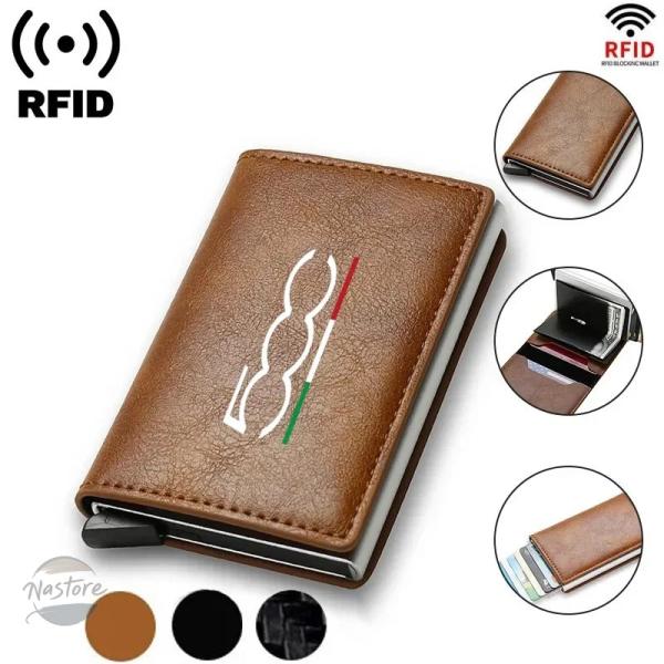 【並行輸入品】rfidクレジットカードホルダー メンズウォレット 銀行カードホルダー レザーウォレッ...