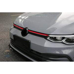 【並行輸入品】mk8 カバー リップ グリル アクセサリー カスタム フロント vwゴルフ8 202...