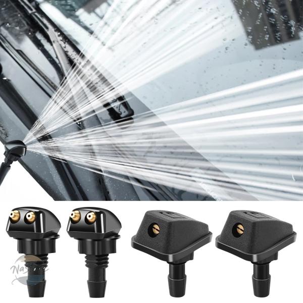 並行輸入品 2 個車 フロントガラスウォッシャーワイパーノズルレクサス IS250 RX350 ES...