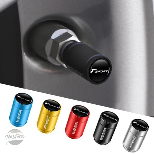 並行輸入品 車 バルブコアキャップタイヤガスノズルカバーアクセサリーレクサス FSPORTS UX2...