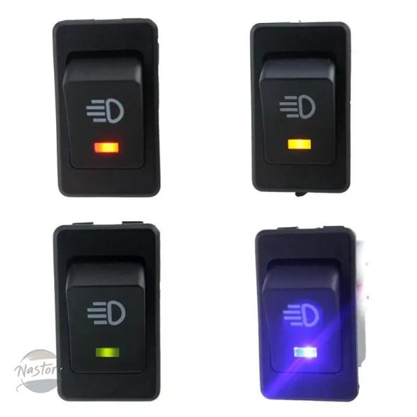 並行輸入品 4ピン 2ポジション ロッカースイッチ 12v 35a オートフォグライトスイッチ カス...