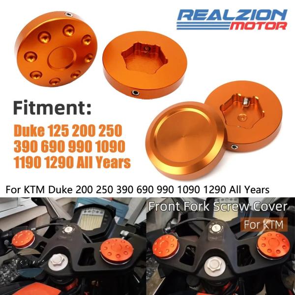 並行輸入品 KTM カバー サスペンション rz デューク 250 390 フロント フォーク 装飾...