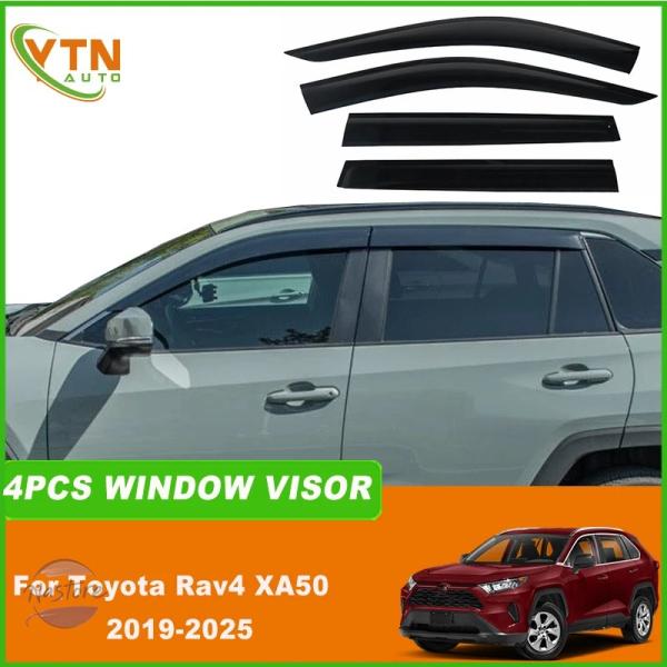 【並行輸入品】トヨタ rav4 xa50 2019 24 2025 カーウィンドウデレクター カスタ...