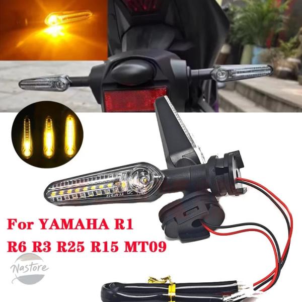 並行輸入品 r1 ヤマハ mt 07 09 led ウィンカー インジケーター ライト r3 r7 ...