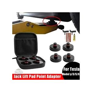 並行輸入品 tesla ラバージャッキリフトパッドポイントアダプター model 3/y/s/x/3...