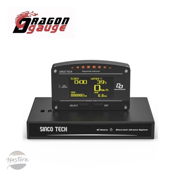 並行輸入品 dragon gauge 10 in 1 レースダッシュパネル oledデジタルディスプ...