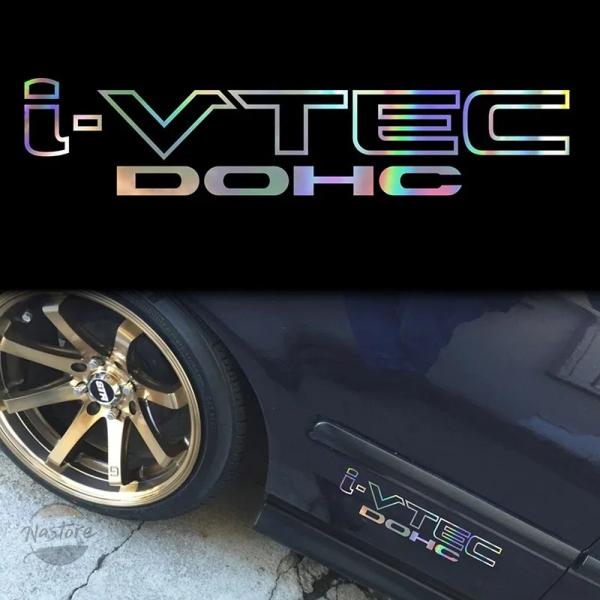 並行輸入品 バイク アクセサリー カスタム i vtec dohc ホログラフィック オイルスリック...