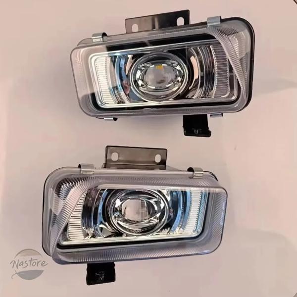 並行輸入品 isuzu elf 700p フォグ バンパー フォグライト ホワイトイエロー ライト ...