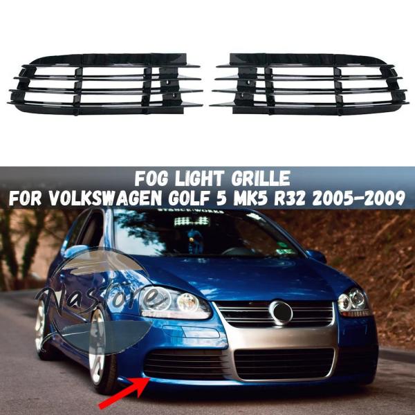 【並行輸入品】フォルクスワーゲン volkswagen mk5 カバー グリル フォグランプ フロン...