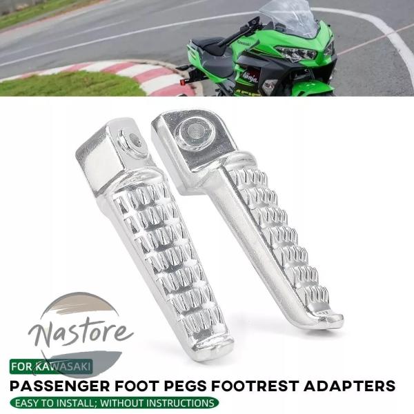 並行輸入品 z250 カワサキ zx 4r 10r 25r z400 助手席 フットペグ フットレス...