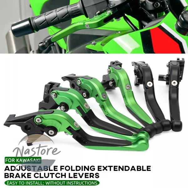 並行輸入品 zx4r クラッチ ブレーキ zx 4rr 25r 2023 折りたたみ拡張可能 レバー...