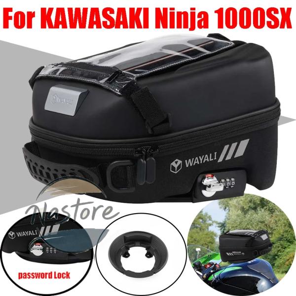 並行輸入品 h2 カワサキ ラゲッジタンキロック収納 タンクバッグ ニンジャ1000sx 250 r...