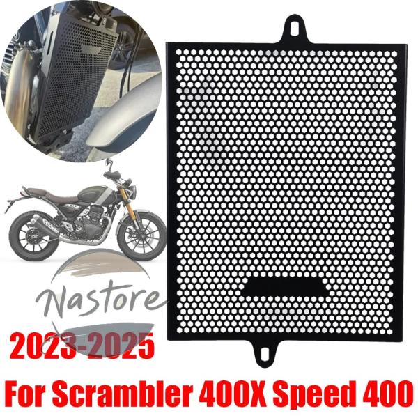 並行輸入品 バイク カバー グリル ラジエーター トライアンフスピード400 スピード400 スクラ...