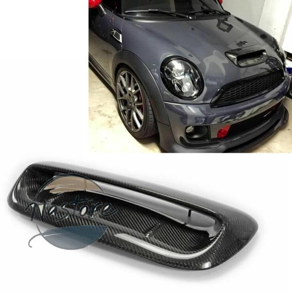並行輸入品 r56 ミニ mini カバー エンジン フロント フードスクープエアベントアウトレット...
