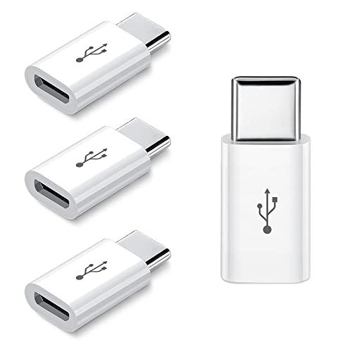 サムコス Micro USB to Type-C変換アダプタ 4個セット 急速充電 データー転送 O...