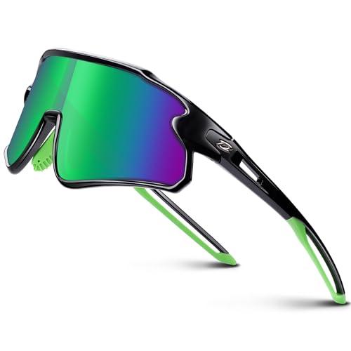 [RIVBOS] モテル野球用品!ジュニア 偏光サングラス 少年用 野球 スポーツ UV紫外線カット...