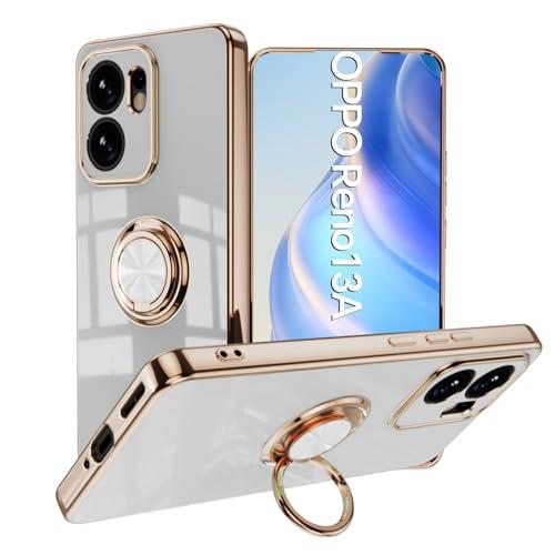 Kawasina OPPO Reno13 A 用 ケース リング スタンド OPG05 A501OP...