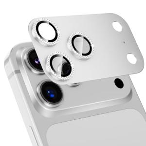 Podick カメラカバー iPhone 17 Pro Max用 カメラ保護 キラキラ いPhone 17 Pro Max 対応 レンズカバー