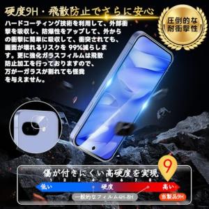 対応 Google Pixel 9A ガラスフ...の詳細画像2