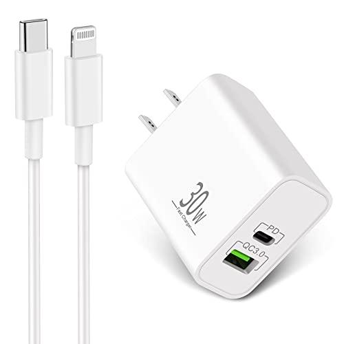 LUOSIKE（ルオシケ）30W Type-C急速充電器（USB-Aポート増設）と2m USB C ...