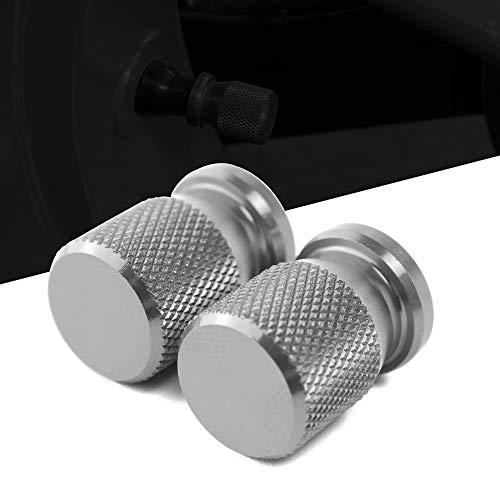 タイヤ エア バルブ キャップ 2個 セット オートバイ ドレスアップ パーツ 軽量 高 強度 アル...