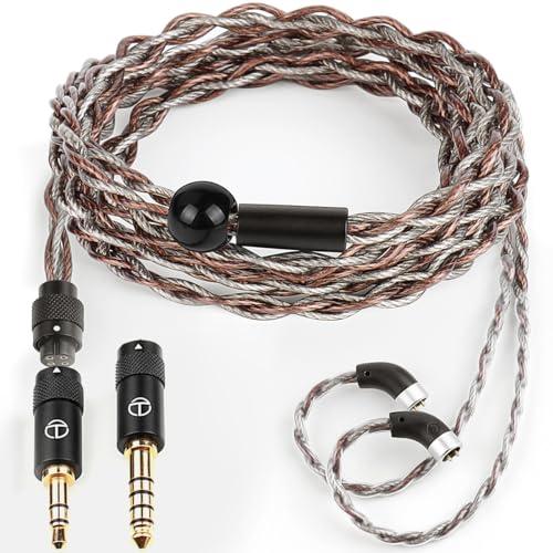 TRN Redchain リケーブル QDC イヤホンケーブル 3.5 4.4 mm 式プラグ 40...