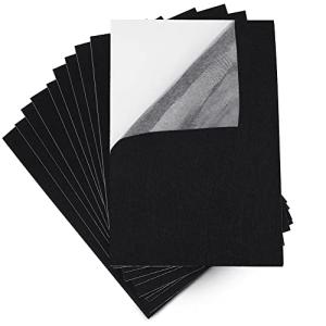 フェルトシート 傷防止 フェルトパッド 10枚入り 大判30×20.5cm 厚さ1.2mm セルフ粘着 床のキズ防止 脚音対策 家具保護パッド