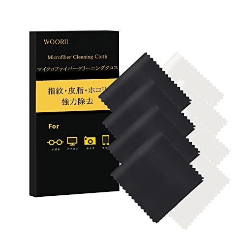 WOORIIマイクロファイバー クリーニングクロス キーボードカバークロス メガネ拭き カメラ/カー...