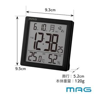 MAG(マグ) 目覚まし時計 置き時計 デジタ...の詳細画像2