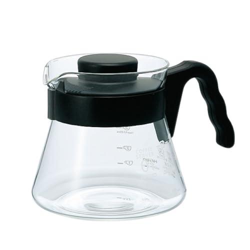 HARIO(ハリオ) V60コーヒーサーバー 電子レンジ/食洗機対応 450ml ブラック 日本製 ...