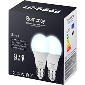 Bomcosy 明暗センサー 自動点灯/消灯 省エネ 2年品質