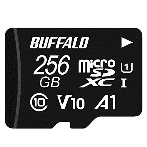 バッファロー microSD 256GB 100MB/s UHS-1 U1 microSDXC Ni...