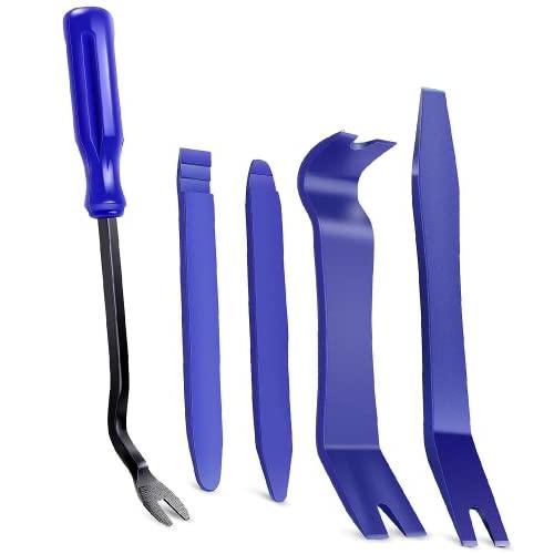 JUTOSU 内張り剥がし 脱着工具 クリップクランプツール 除去ツールセット 自動車内張り外し 外...