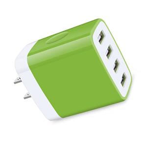 USB充電器 24W 4台同時 充電アダプタ iPhone充電器 FodLop USB電源 携帯充電器 for iPhone16/12、Gala