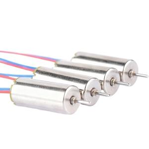 Vitalux マイクロモーター 4x12mm DC3V 66000RPM コアレスモーター 4個入り ヘリコプターモデル ドローン 航空機模型