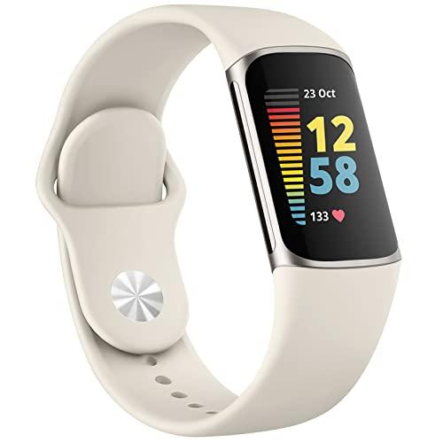 ATUP for Fitbit Charge5 バンド ベルト 用バンド 柔らかい シリコンバンド ...