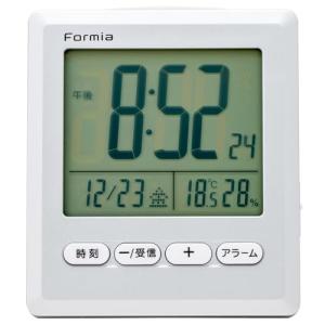 Formia(フォルミア) 電波 目覚まし時計 ...の商品画像