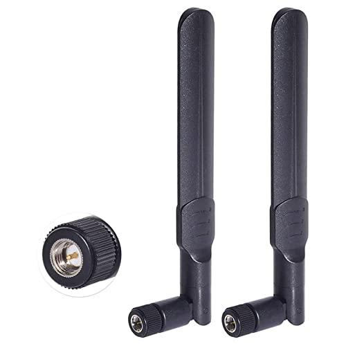 BINGFU デュアルバンドWiFi2.4GHz 5GHz 5.8GHz 6dBi SMAオスアンテ...
