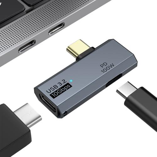 MoKo Type-C 変換アダプタ USB-C OTGアダプター TypeCデュアルポート 分岐ポ...