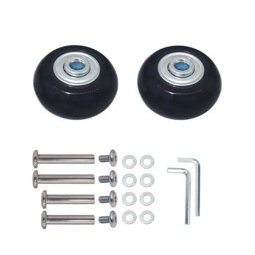 [YongXuan] 静音シリーズキャスター 車輪用タイヤキット スーツケース ショッピングカート ...