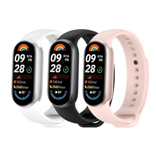 [Dikeshgu] 3本セット for Xiaomi Smart Band 10/9/8 換えバン...