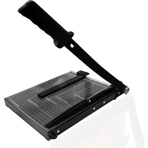 DAIDAIZAI 裁断機 ペーパーカッター 断裁機 金属ベース裁断機 A4 紙 A5 B7 B6 ...