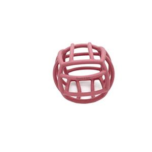 kawaiiZOU kawaii&born オリジナルシリコンボール ハッピーピンク kawaii&born ロゴ入り ベビーボール 知育玩具