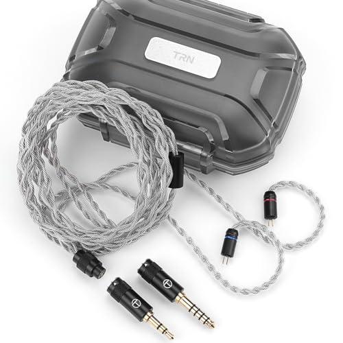 TRN SeaSerpent リケーブル 2Pin イヤホンケーブル 3.5 4.4 mm 式プラグ...