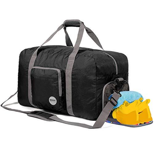 WANDF 折りたたみバッグ ボストンバッグ スポーツバッグ 40L 60L 80L 100L 13...