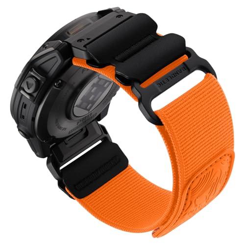 [Bandletic] ガーミン ベルト-QuickFit 22mm 強化ナイロン製 軽量 柔軟 F...